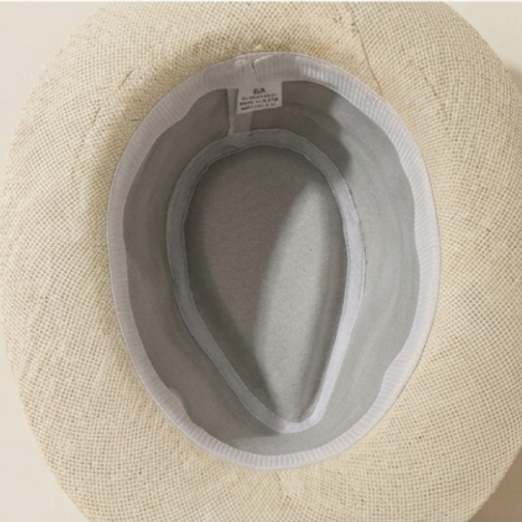 Solara Pearl & Chain Straw Hat