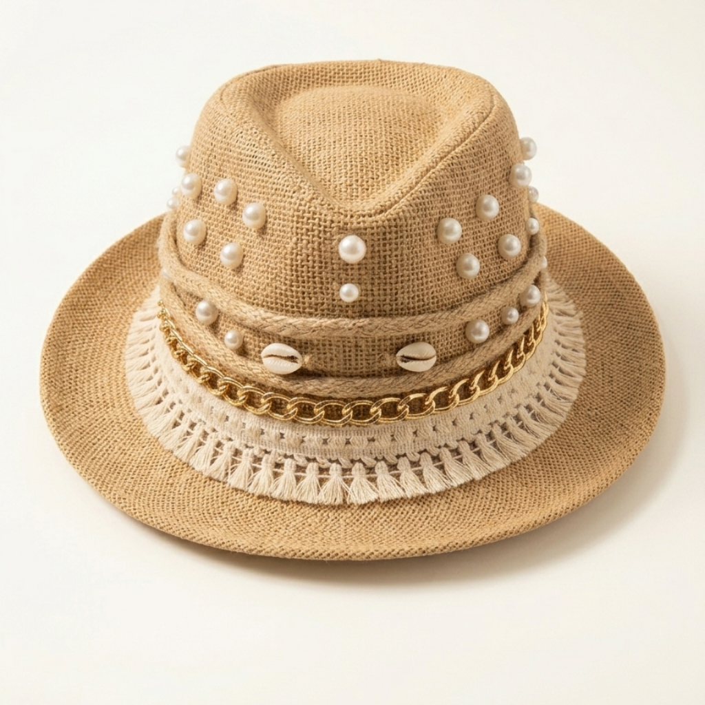 Solara Boho-Luxe Fedora