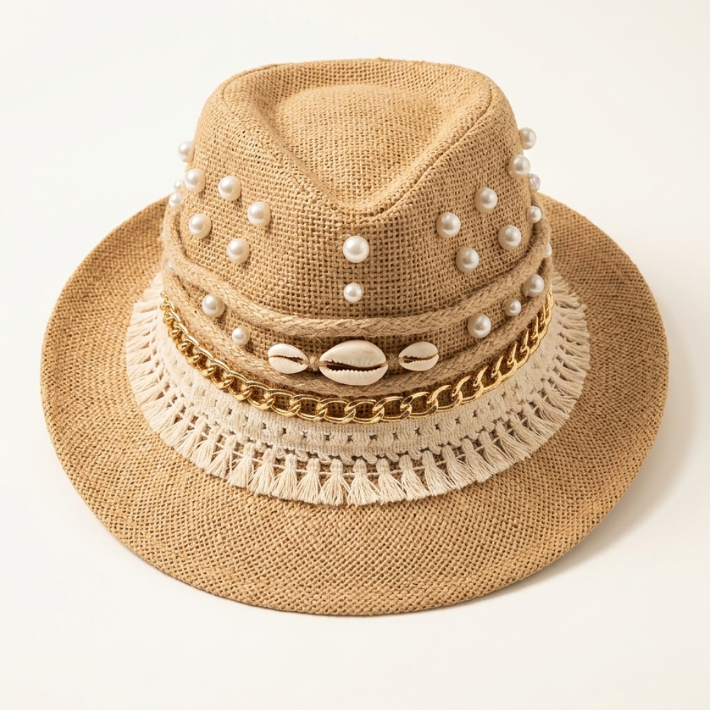 Solara Boho-Luxe Fedora