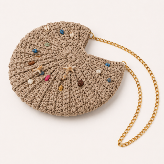 Solara Earthy Seashell Crochet