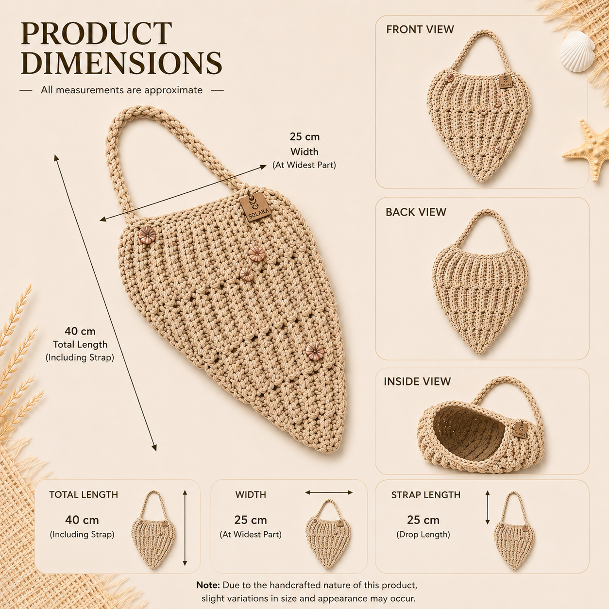 Solara Coastal Shell Crochet