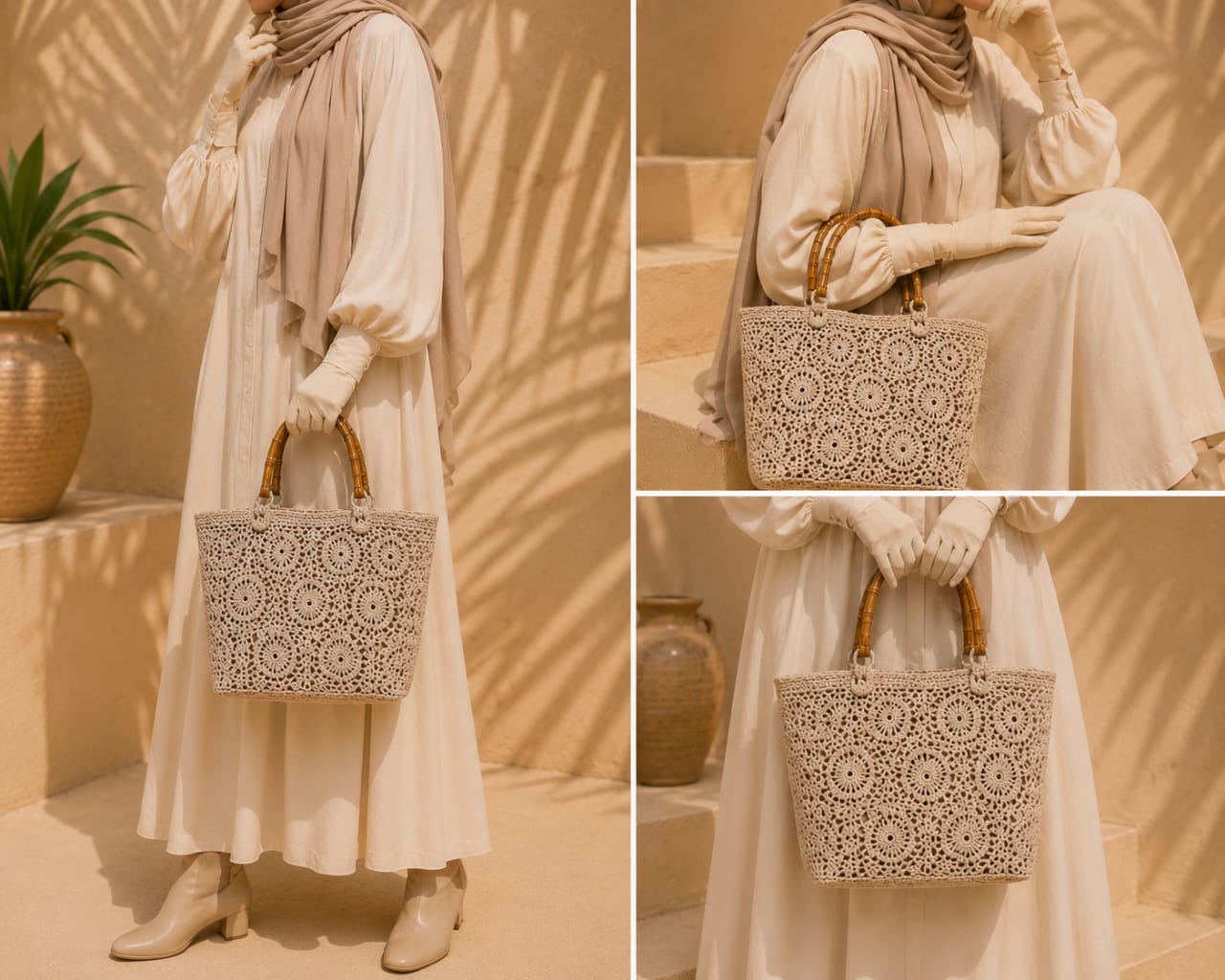 Luna Lace Tote